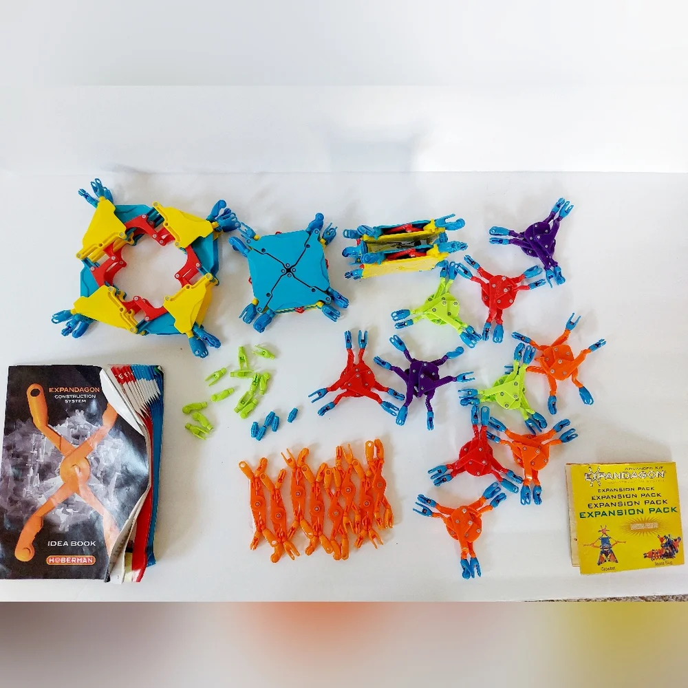 Expandagon Building Geometry Toy Set‎ Hoberman STEM